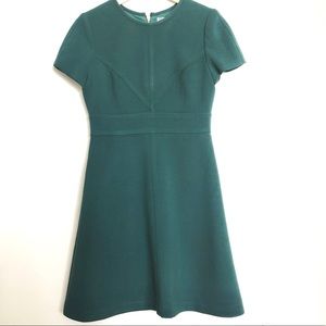 Eliza J Fit & Flare A Line Dress Green Size 4